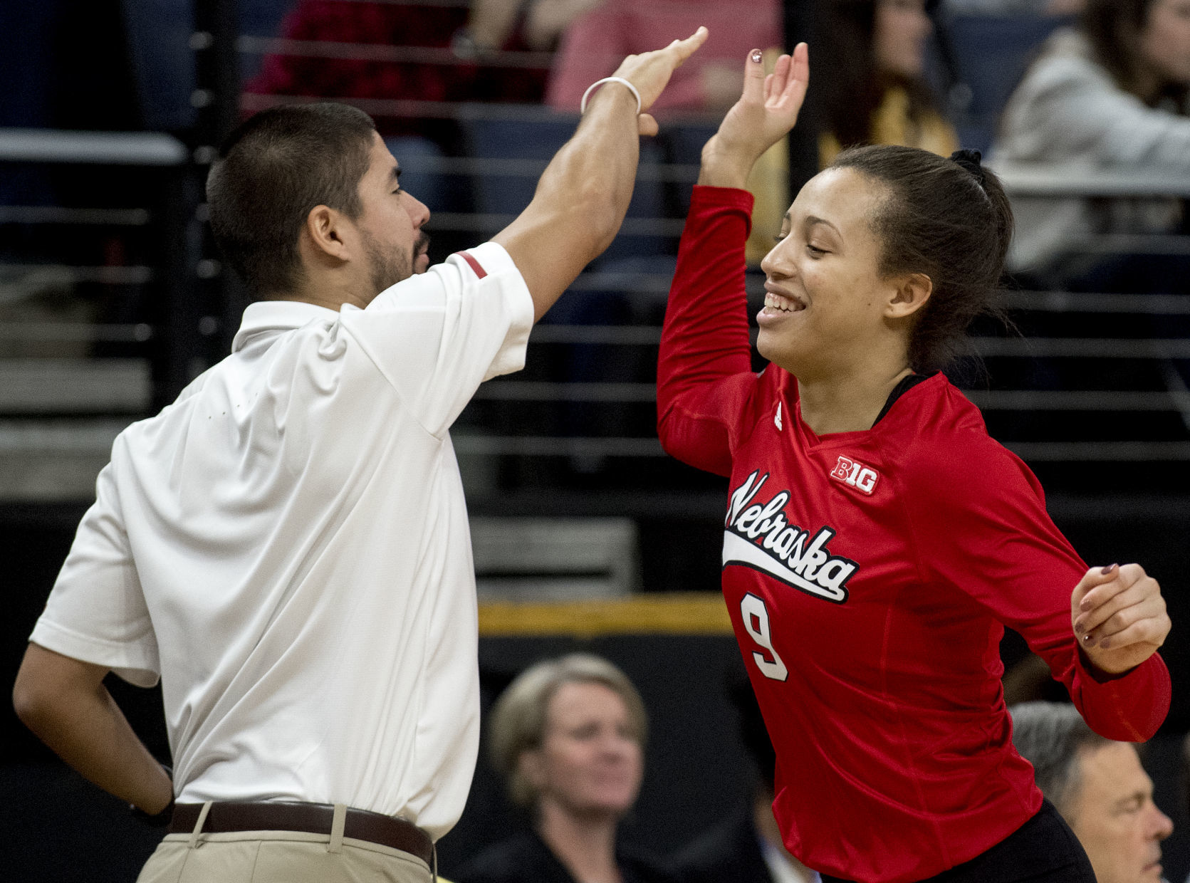 Nebraska volleyball vs. Illinois, 12.13